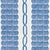 Schumacher Sample - Schumacher Coralline Wallpaper in Blue For Sale - Image 4 of 4