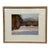 Barbara Jaenicke Snow Covered Landscape in Pastels, Signed For Sale