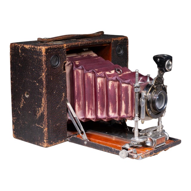 Antique Kodak No. 4 Model E Folding Camera c.1897-1910 For Sale