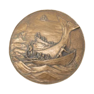 Copper Cast Wall Plaque