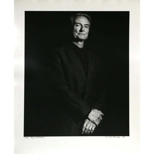 Roy Lichtenstein Photo Portrait by Curtis Knapp For Sale - Image 4 of 4