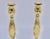 Hollywood Regency Vintage Hollywood Regency Brass Candlesticks For Sale - Image 3 of 8