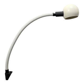 White Snake Table Lamp, 1970s For Sale