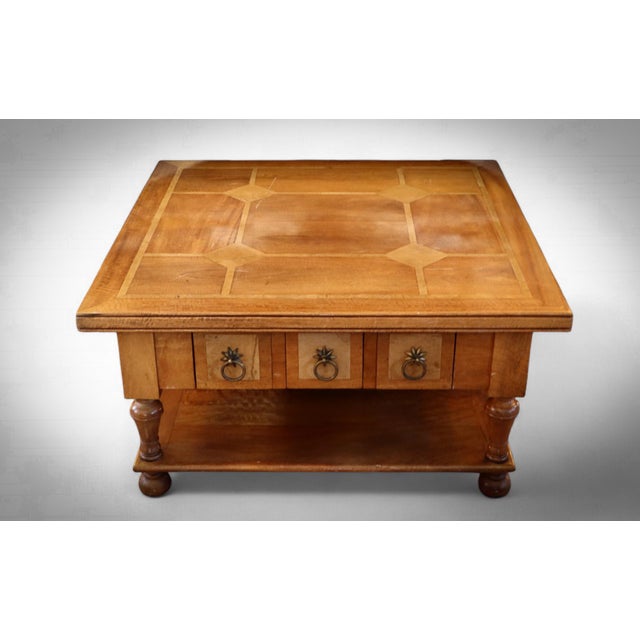 Flagstone Coffee Table with Drawers from Barker & Stonehouse, 2010s For Sale - Image 10 of 10