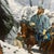 Oil on Canvas Painting by A. Degrazio Copy of "The Romney Expedition" Depicting Major General Thomas J. "Stonewall" Jackson For Sale In Washington DC - Image 6 of 12