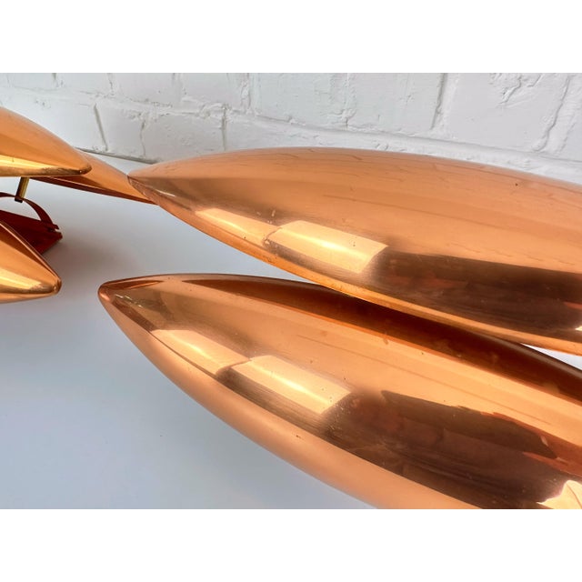 Copper Kastor Wall Lamps by Jo Hammerborg for Fog & Mørup, 1960s, Set of 2 For Sale - Image 10 of 15