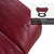 Red Reno Leather Recliner in Red with Footstool and Manual Function by Stressless, Set of 2 For Sale - Image 8 of 17