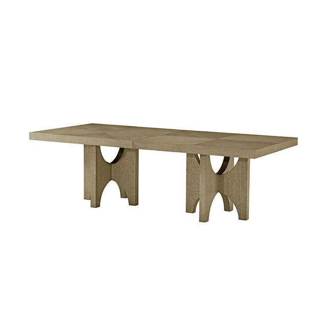 Modern Light Ash Dining Table For Sale - Image 4 of 9