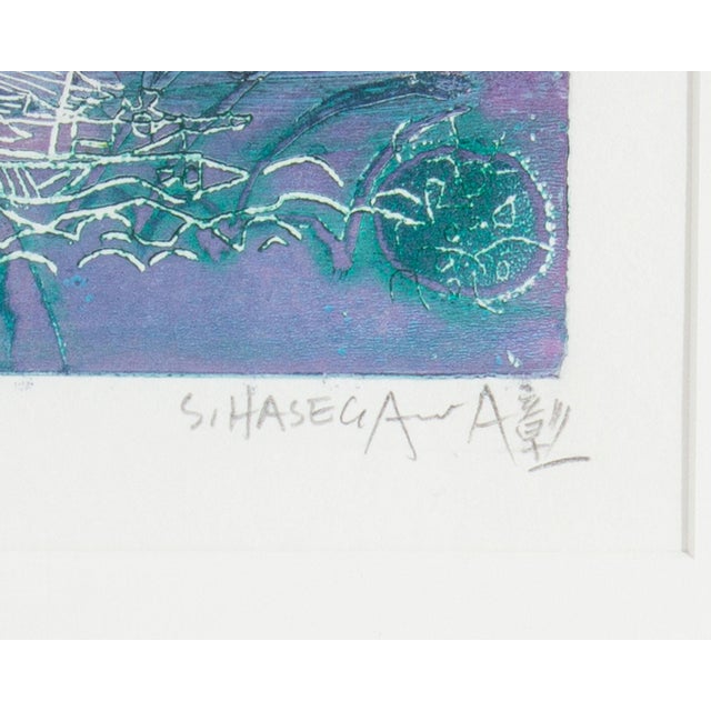 Contemporary Abstract Intaglio Print by Shoichi Hasegawa For Sale - Image 3 of 7