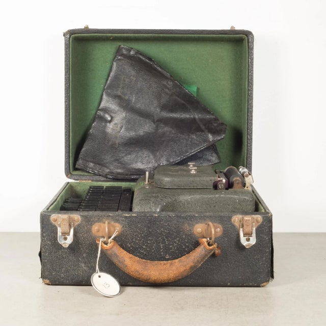 Antique Stenograph With Original Case C.1930 For Sale In San Francisco - Image 6 of 10