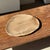 Large beige petrified wood trinket tray or dish. Petrified wood is a fossilized wood (from the same family as magnolia)...
