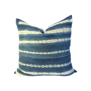 Vintage African Indigo Pillow For Sale