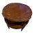 Vintage Mersman Round Two-Tier Accent End Table For Sale