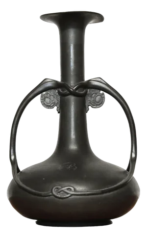 Tudric Pewter Twin Handled Vase attributed to Archibald Knox for Liberty and Co, 1905