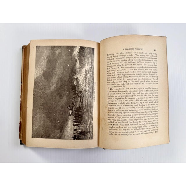 1884 the Water World by J W Van Dervoort Illustrated Book About Sea Life, Ghost Ships For Sale - Image 15 of 17