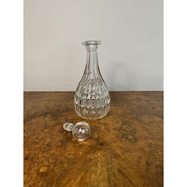 Antique Victorian Decanter, 1880 For Sale - Image 3 of 5