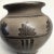 Kovats Studio Art Hungarian Black Pottery Squat Vase Signed For Sale - Image 11 of 12