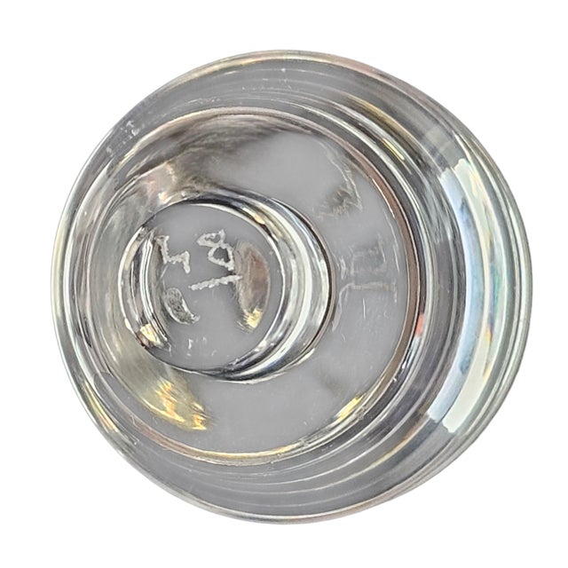 Mid 20th Century Signed Baccarat Millefleurs Crystal Flacon, French Vanity Bottle For Sale In San Francisco - Image 6 of 9