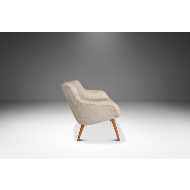 Selig Rare Restored Mid-Century Modern 'Holiday' Series Lounge Chair by Lawrence Peabody for Selig Danish Line, Usa, C. 1955 For Sale - Image 4 of 18