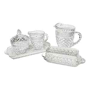 Vintage Hollywood Regency Hostess Set- 5 PCS