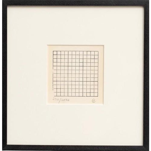 Carl andre “untitled”, 1972 — nyclu ticket, signed conceptual art own a rare and historically significant work by carl...
