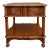 21st Century Harden Furniture Serpentine British Colonial Cherry Center Table For Sale