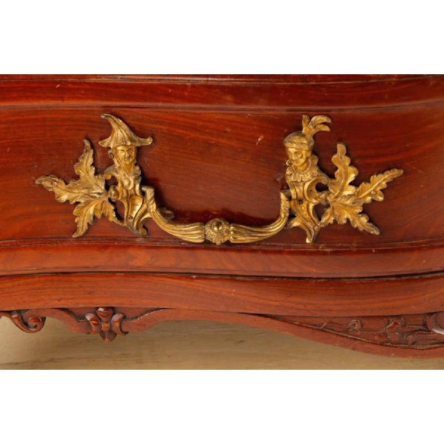 Regence Chinoiserie Marble-Top Commode For Sale - Image 6 of 8