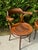 Pair of Antique Bentwood Armchairs Style is similar to the Thonet 233. The embossed seat is indicative of Fischel from...