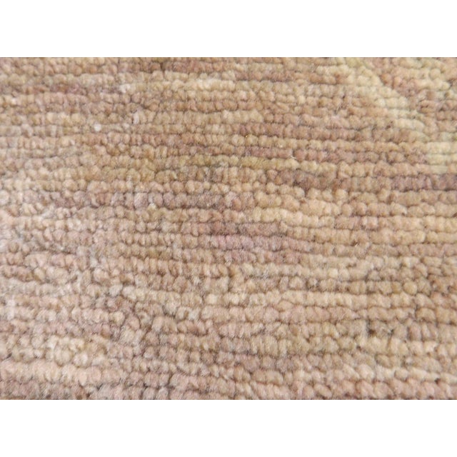 Vintage Hand-Knotted Indo Moroccan Wool Rug. For Sale - Image 17 of 18