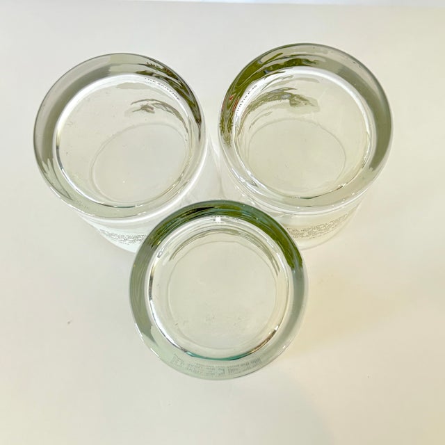 World War II Wwii Planes B-25, Spitfire, Me-109, Zero, B-17, Curtis P-40, Double Old Fashion Lowball Glasses Set of 6 Mid Century Modern For Sale - Image 4 of 14