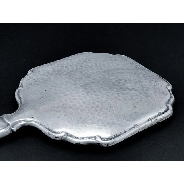 Metal Art Deco Mirror from Hoka, Germany, 1930s For Sale - Image 7 of 9