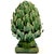 Green Vintage Majolica Green Faience Artichokes - A Pair For Sale - Image 8 of 13