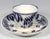 Rare & Original Antique Flow Black Cup and Saucer for your consideration. The saucer measures approx. 6 1/4 inches in...