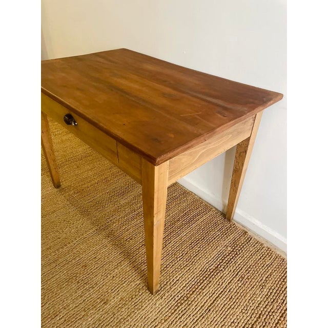 French Dining Table in Oak For Sale - Image 4 of 10