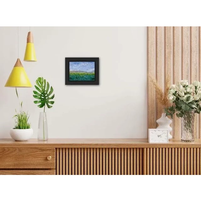 2020s "Nevada Desert Cloudy Day" Contemporary Impressionist Style Landscape Oil Painting For Sale - Image 5 of 12