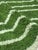 Green Moroccan Rug Handmade Striped Rug - 10 X 8.4 Ft For Sale In Cleveland - Image 6 of 8