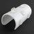 Krizia White Resin Lucite Cuff Bangle Bracelet with Cabochons For Sale In Atlanta - Image 6 of 13