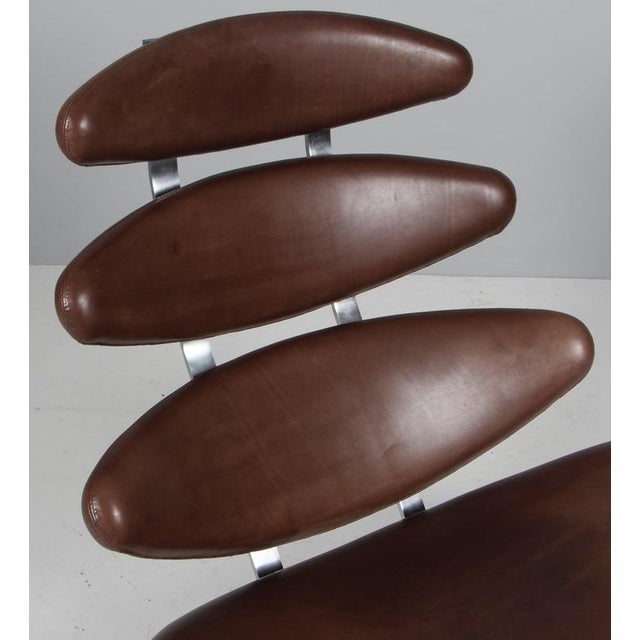 Set of Lounge Chair and Ottoman by Poul M. Volther For Sale - Image 10 of 13