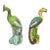 Small Late 19th Century Chinese Export Porcelain Phoenix Birds - A Pair For Sale