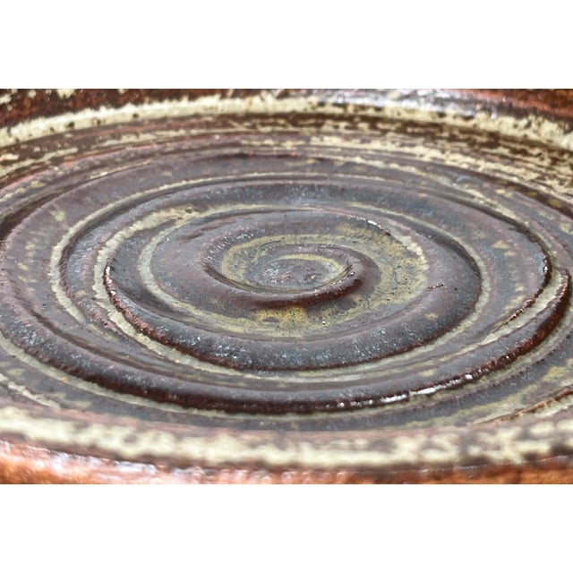 Mid-Century Modern Danish Studio Pottery Bowls by Tue Poulsen for Tue Keramik, 1960s, Set of 2 For Sale - Image 11 of 18