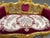 Late 20th Century Late 20c French Louis XVI Red Velvet Gilt Beech Settee For Sale - Image 5 of 13