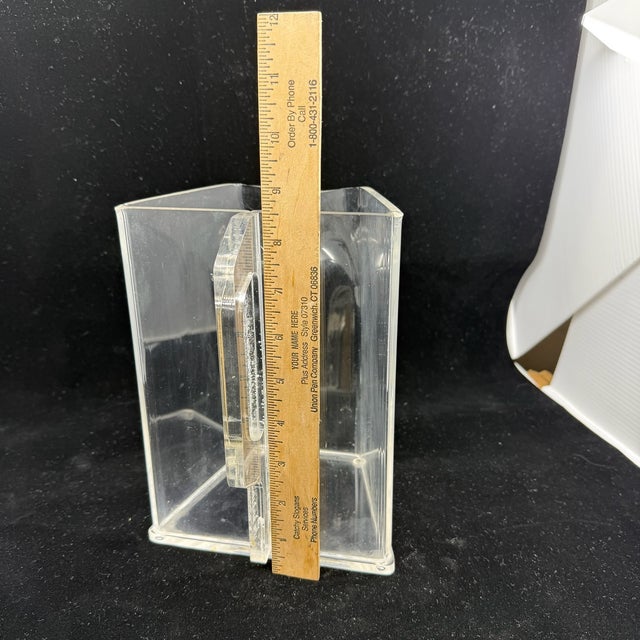 1960s Mid Century Hj Stotter Style Lucite/Acrylic Pitcher For Sale - Image 11 of 11