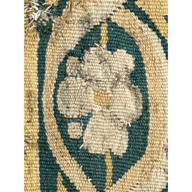 Antique French Aubusson Tapestry For Sale - Image 9 of 18