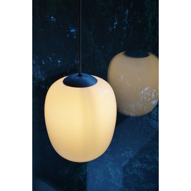 Bauhaus Düren Pendant Lamp by Wilhelm Wagenfeld for Peill & Putzler, Germany, 1950s For Sale - Image 3 of 6
