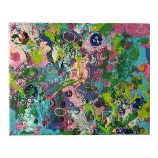 The Remnants of Summer Acrylic on Canvas For Sale