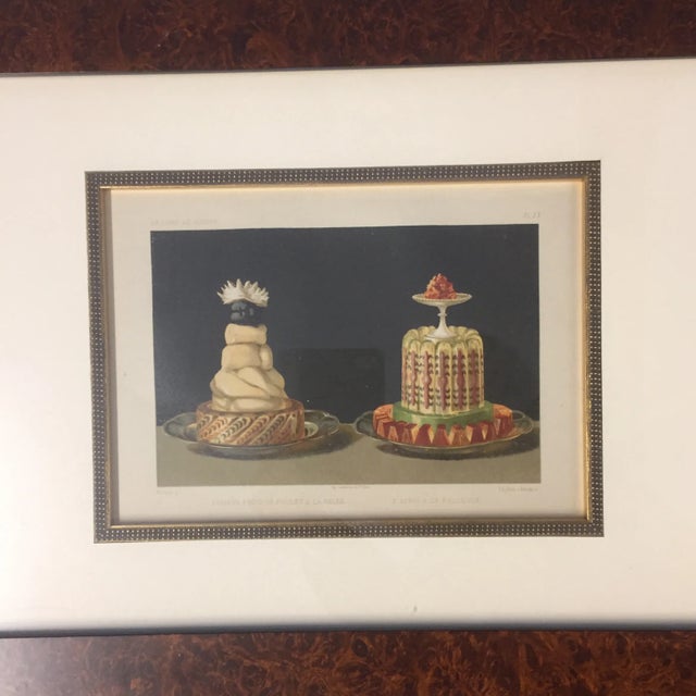 Vintage Hors d'Oeuvre Colored Lithographs - Set of 8 For Sale In Philadelphia - Image 6 of 11