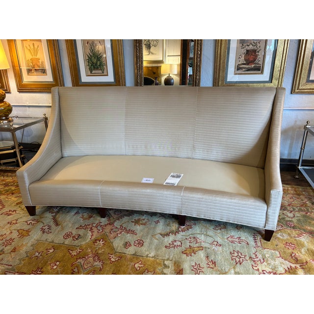 Textile Barbara Barry Sleek Contemporary Sofa for Baker Furniture For Sale - Image 7 of 7