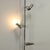 Vintage Floor-to-Ceiling Lamp in Chromed Metal and Aluminium, 1970s For Sale - Image 4 of 10