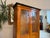 Brown Art Nouveau Display Bookcase, 1920s For Sale - Image 8 of 15