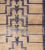 Mid 20th Century Square Mid-Century Modern Turkish Tulu With Tribal Pattern in Blue and Tan Rug For Sale - Image 11 of 13